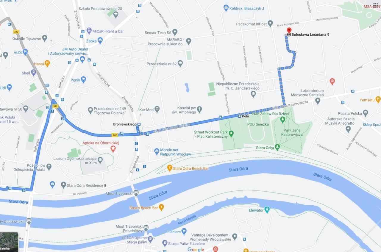 Apartament Almonia Вроцлав Экстерьер фото